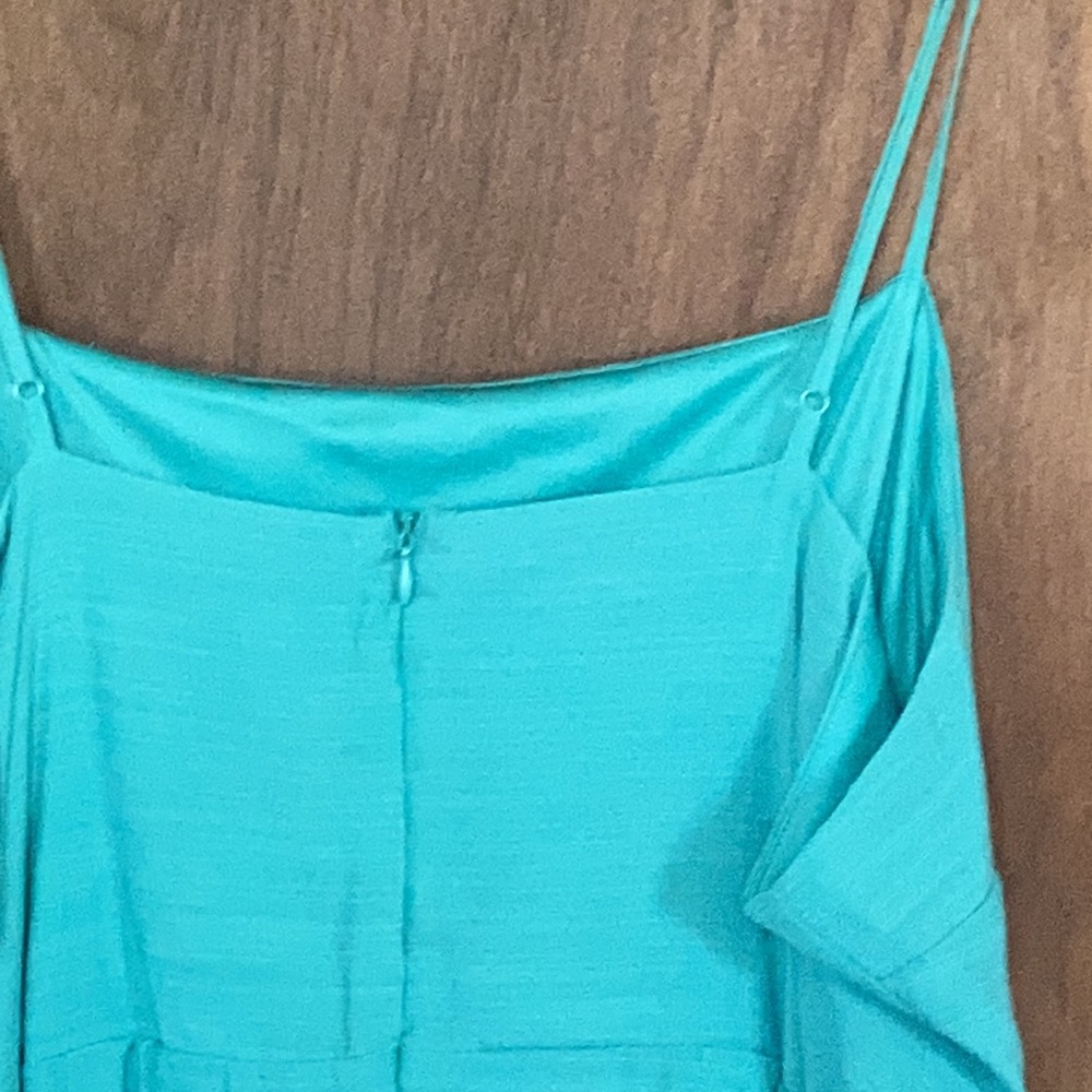 Nine West side tie green mini dress size XXL - Picture 7 of 17